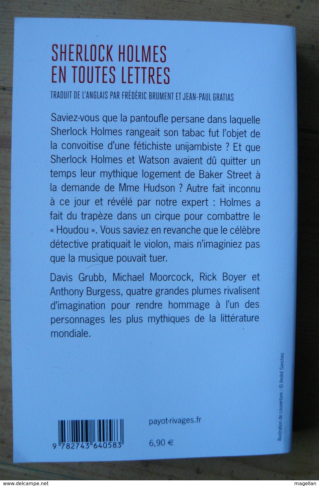 Sherlock Holmes En Toutes Lettres - Rivages / Noir / Inédit N°1047 - Rivage Noir