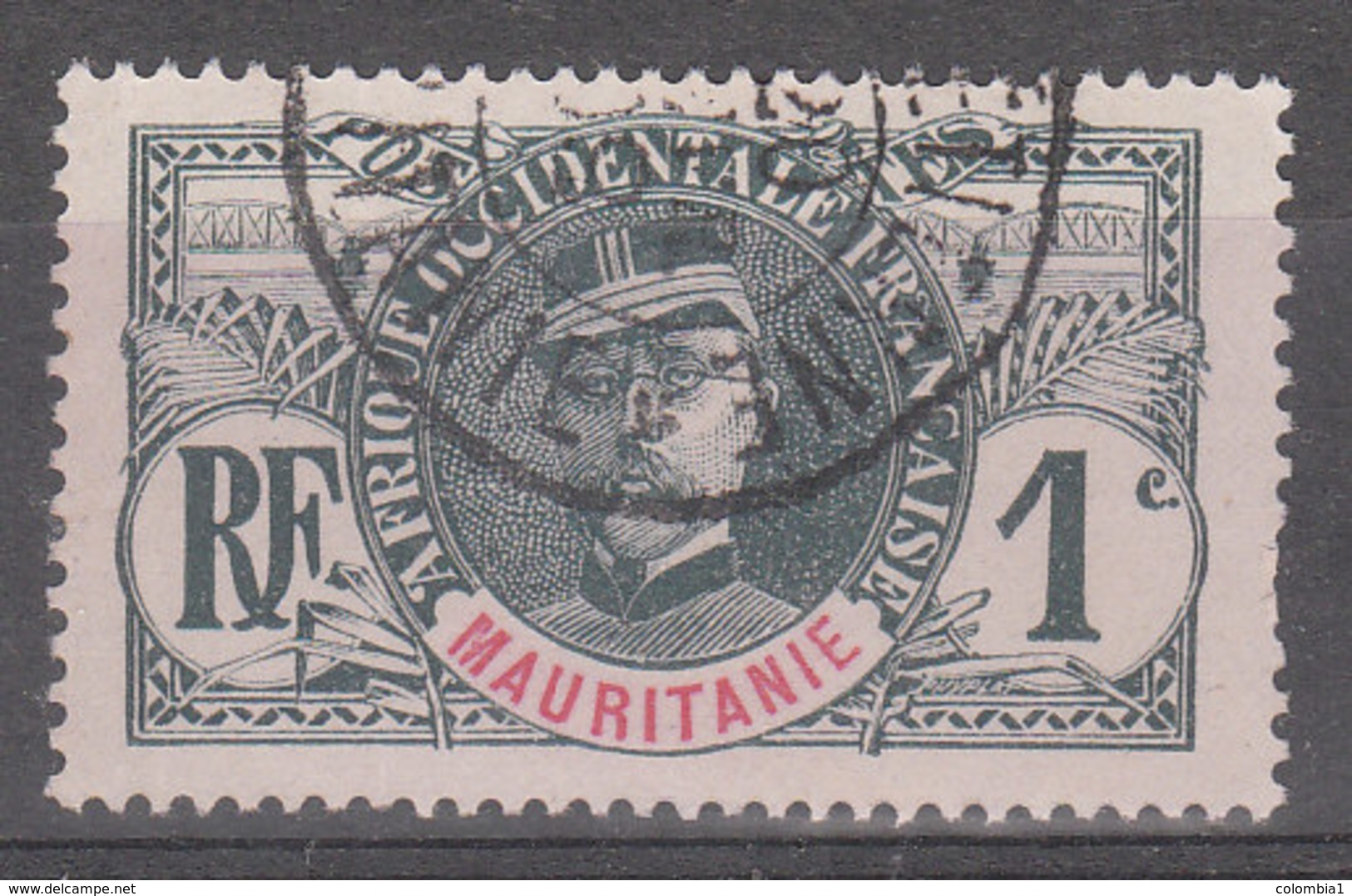 MAURITANIE YT 1 Oblitéré PORT ETIENNE - Used Stamps