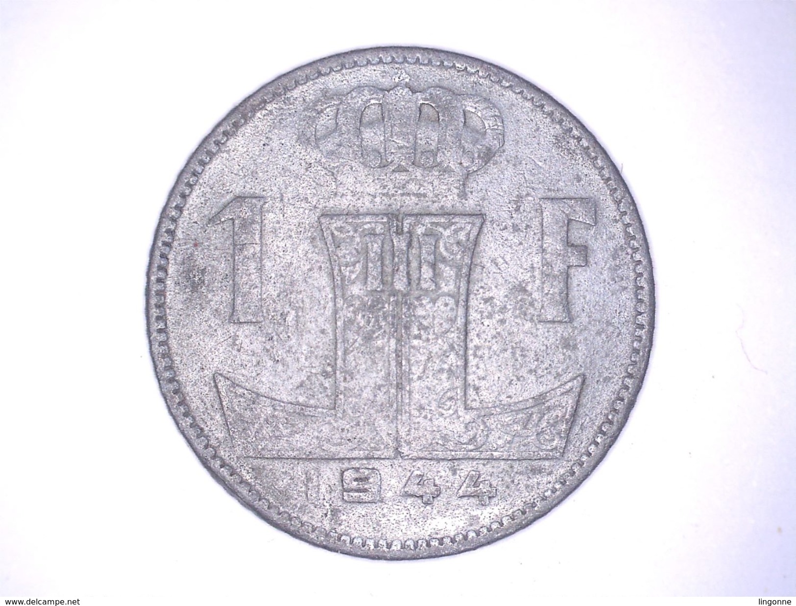 BELGIË - BELGIQUE - 1 FRANC 1944 - 1 Franc