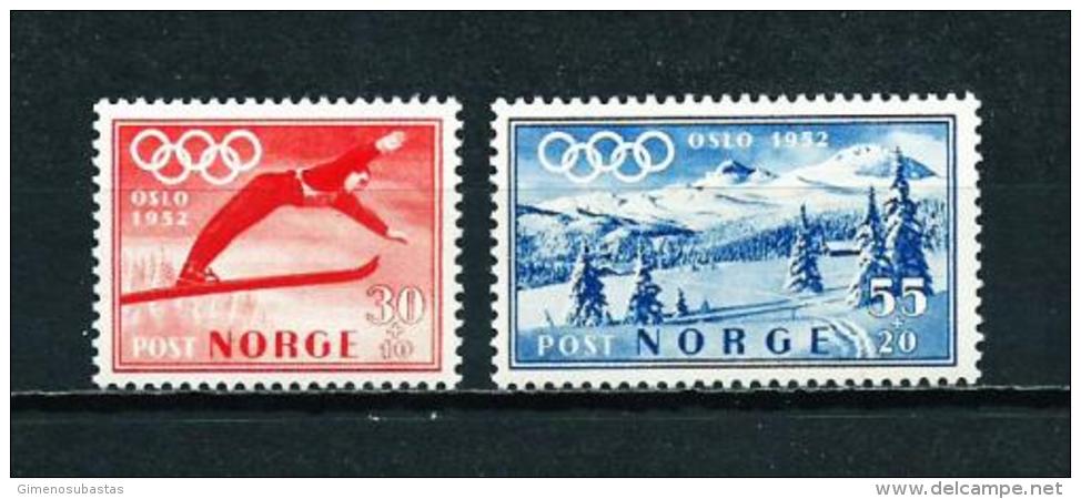 Noruega  N&ordm; Yvert  338-339  En Nuevo - Ungebraucht