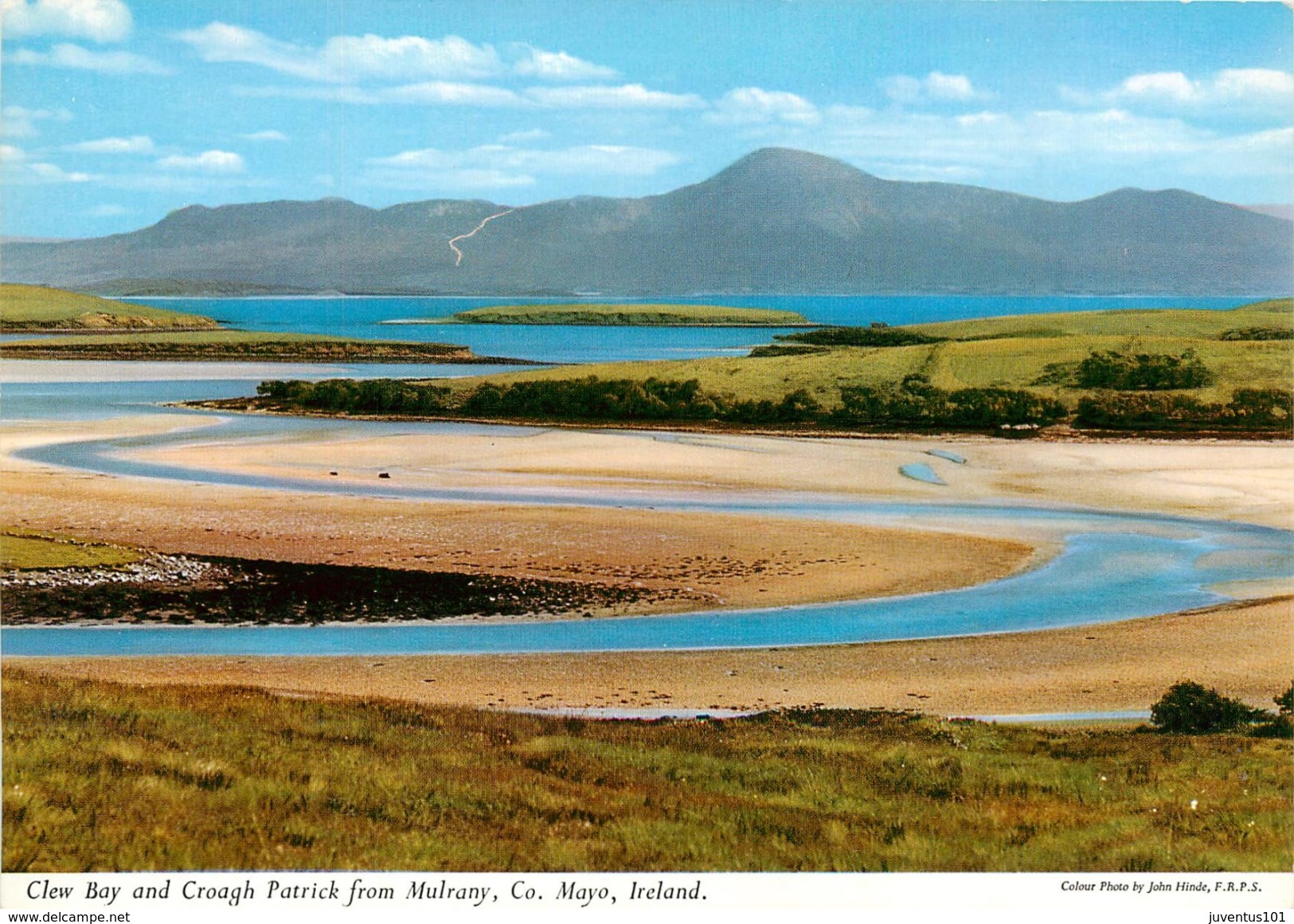 CPSM Ireland-Clew Bay And Croagh Patrick From Mulrany-Mayo            L2397 - Mayo