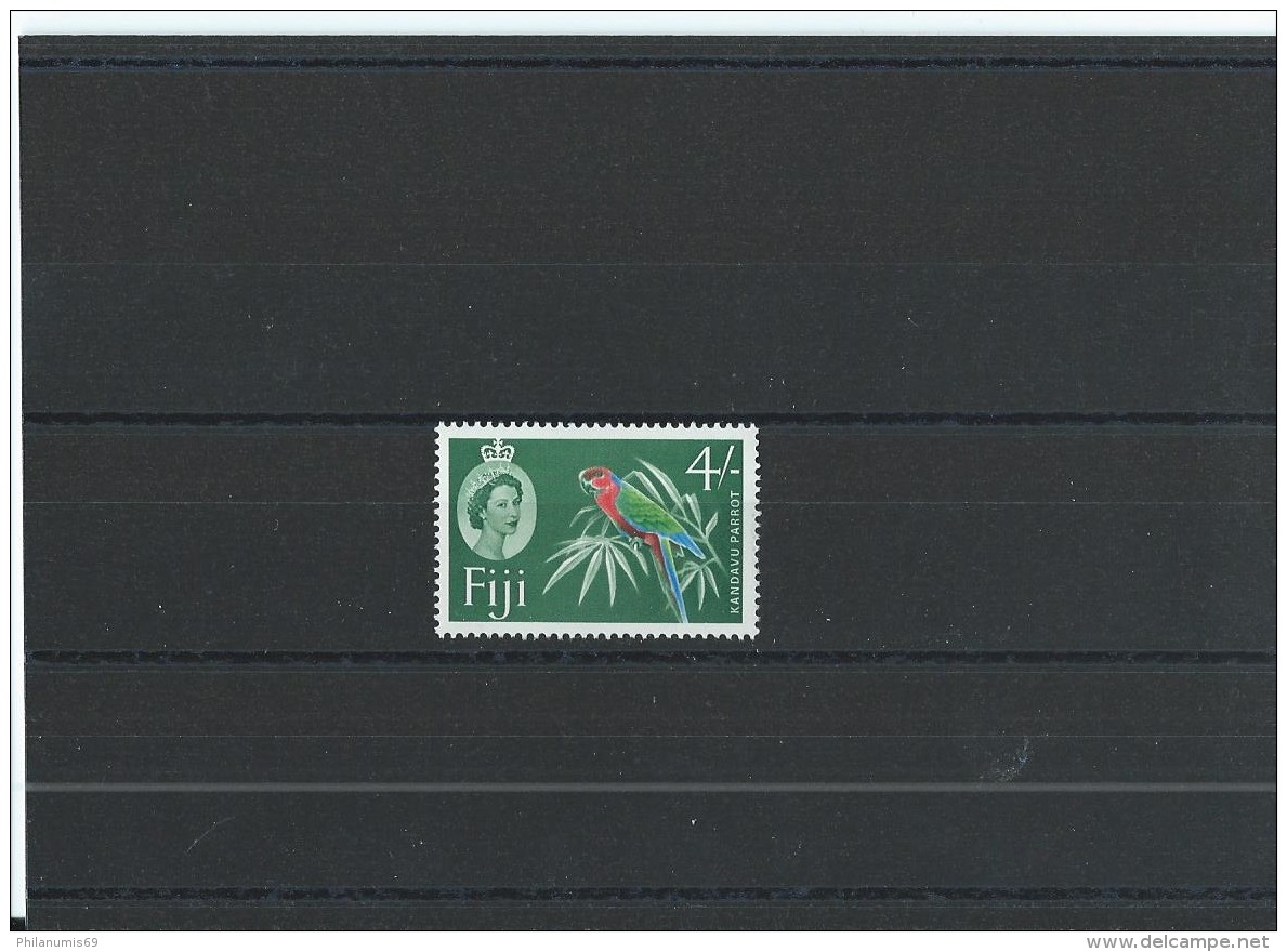 FIDJI 1961/1967 - YT N° 166A NEUF SANS CHARNIERE ** (MNH) GOMME D'ORIGINE LUXE - Fidji (1970-...)