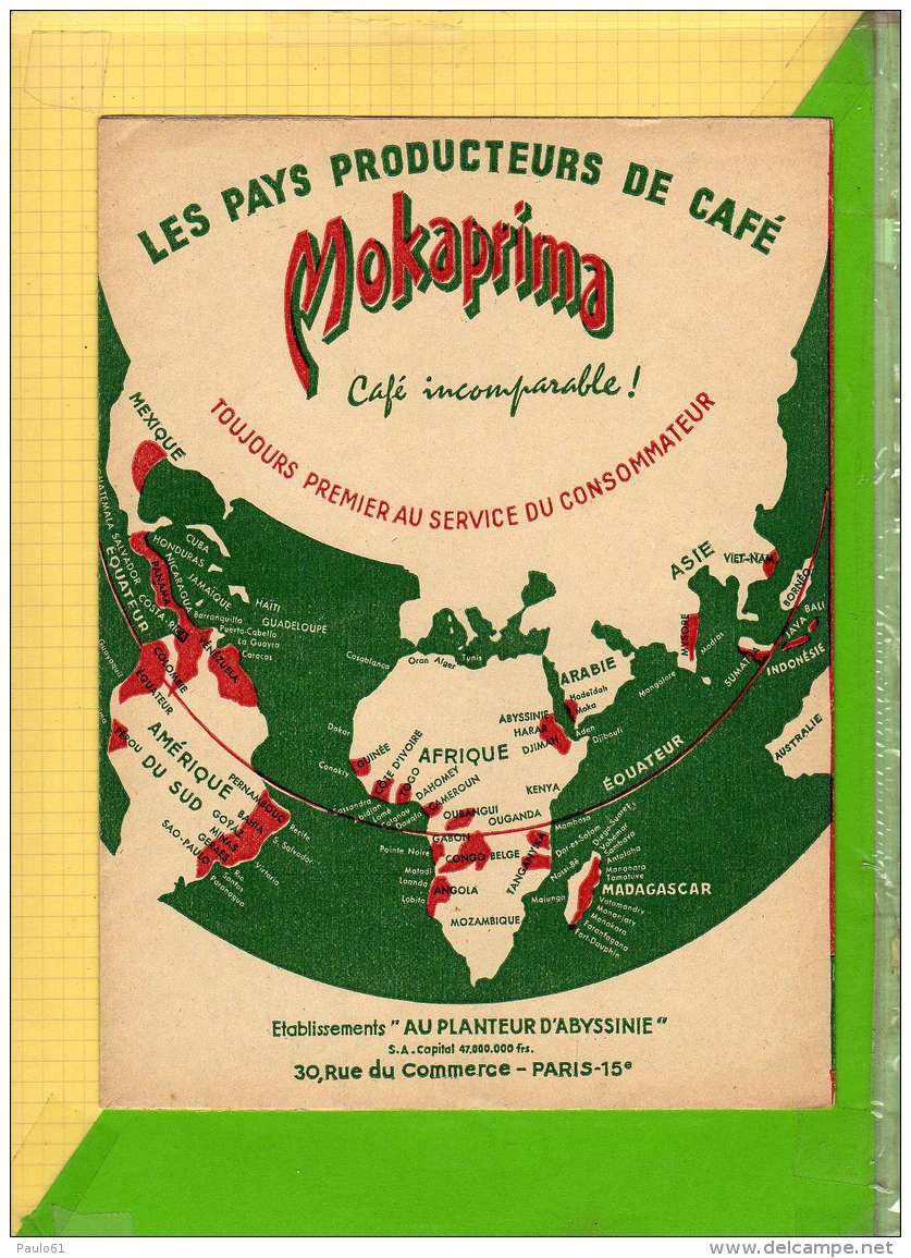 Protege Cahier : Café MOBALPA - Protège-cahiers