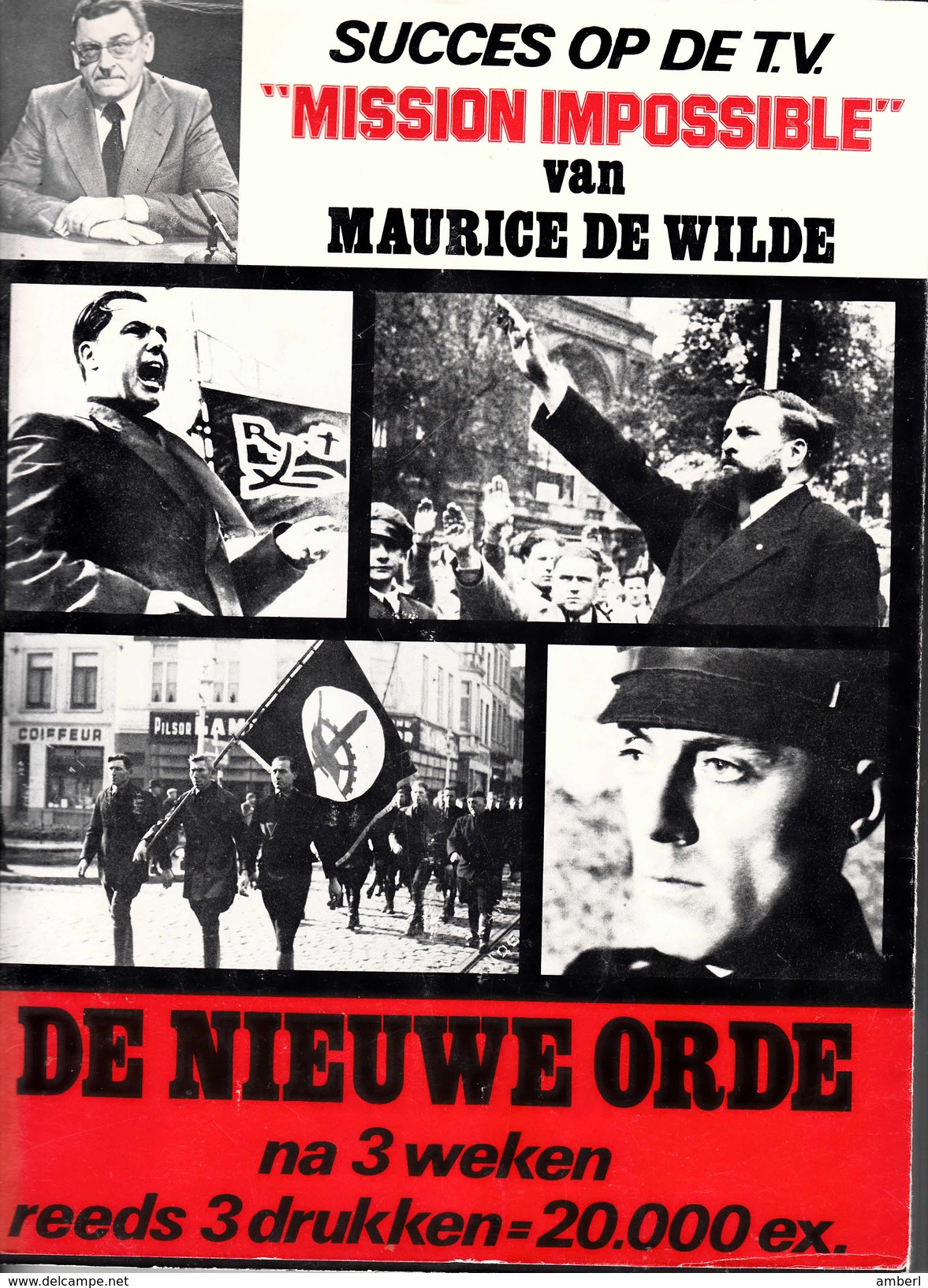 WO2 België In De 2e Wereldoorlog "De Nieuwe Orde"  Maurice De Wilde - Guerre 1939-45