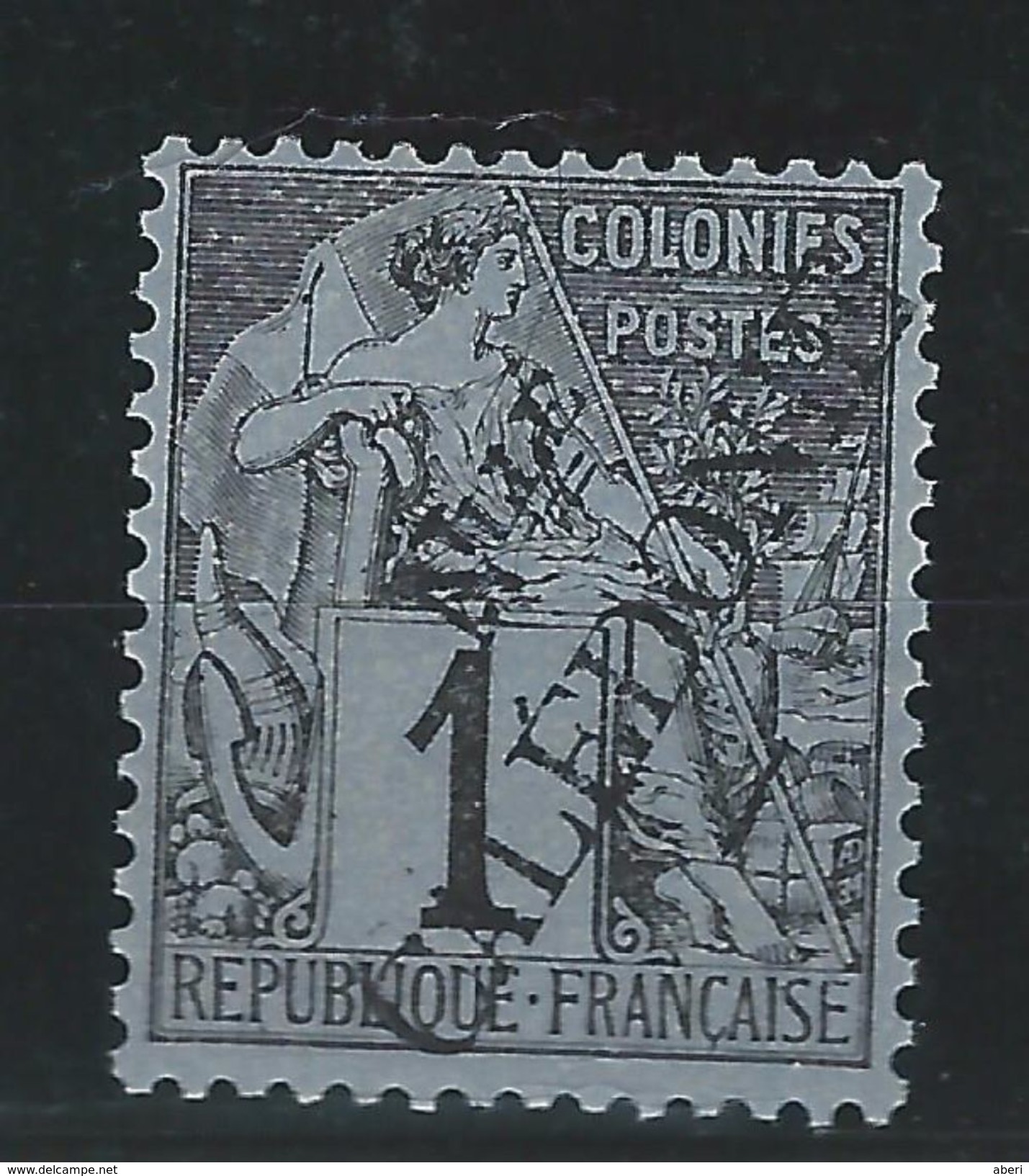 NC N° 21* NON ÉMIS - Timbre Colonies Françaises 1892 - Neufs