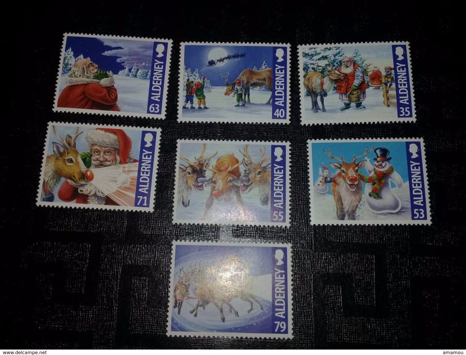 2013-Alderney - Christmas- Complete Set  MNH** - Alderney