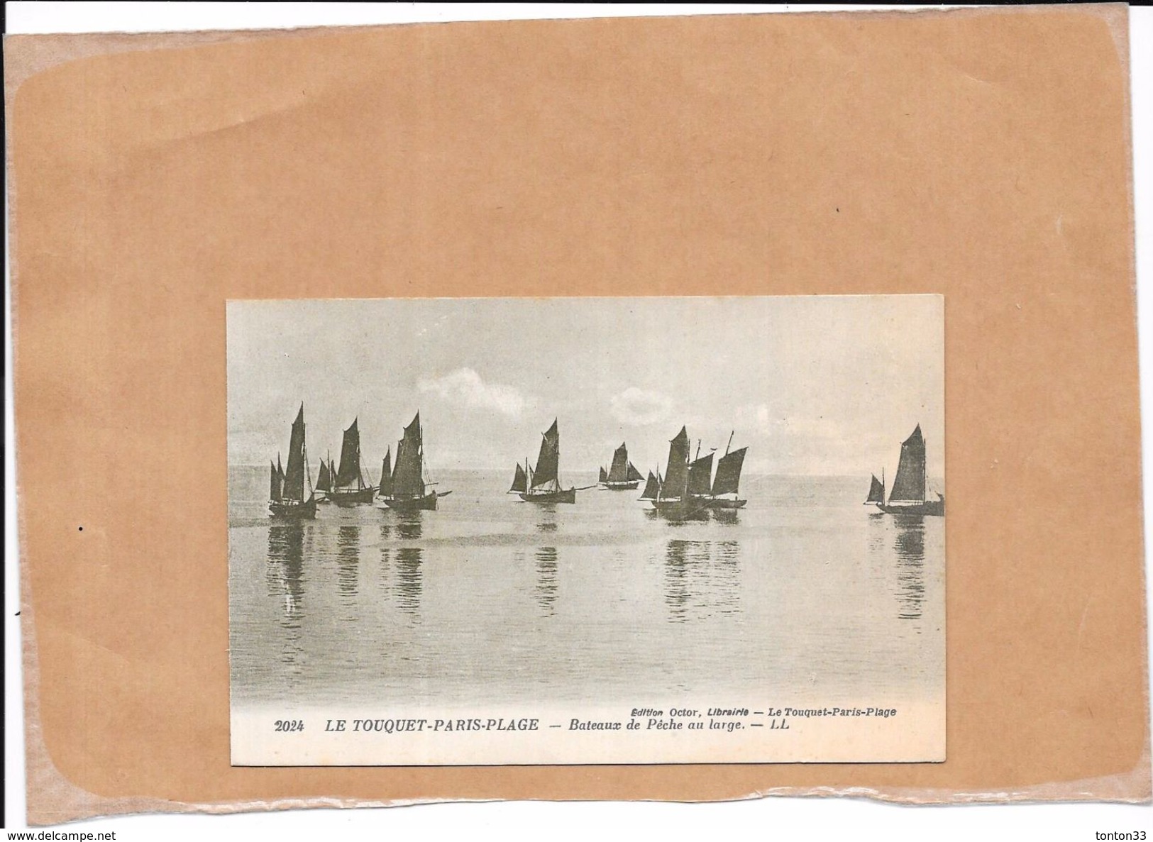 LE TOUQUET PARIS PLAGE - 62 - Bateaux De Peche Au Large  - ENCH - - Le Touquet