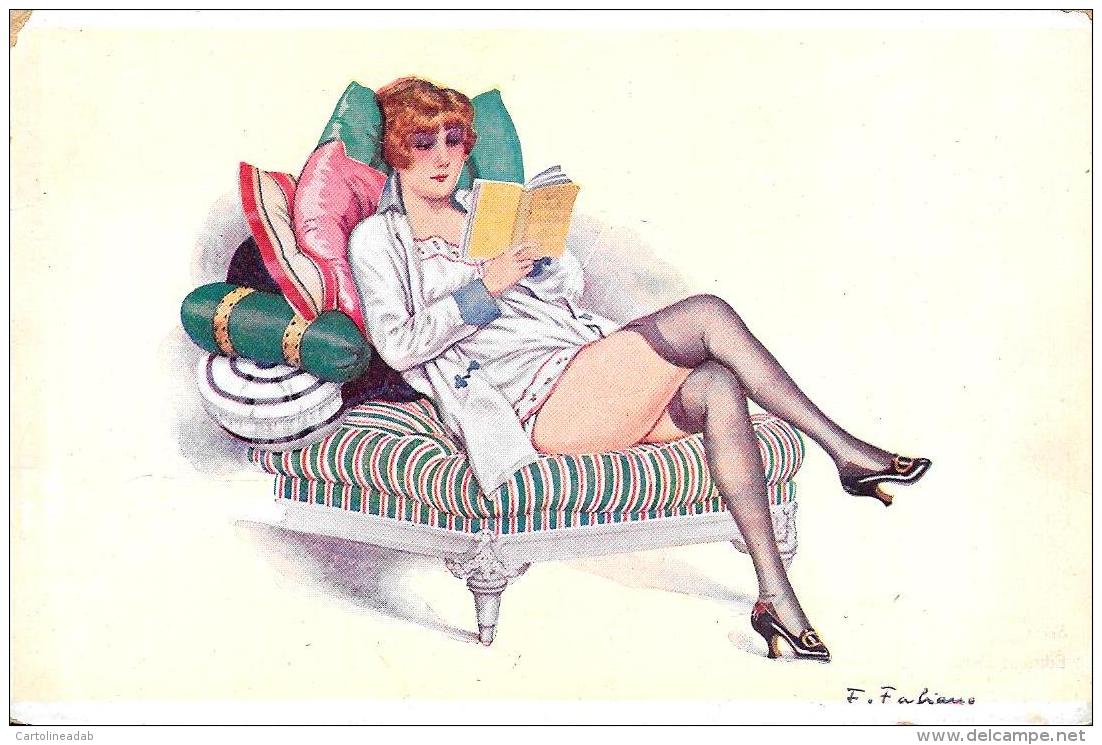 [DC10967] CPA - ILLUSTRATORE FABIANO - PARESSE - SERIE 5 - 21 - EROTIQUE - Non Viaggiata - Old Postcard - Fabiano