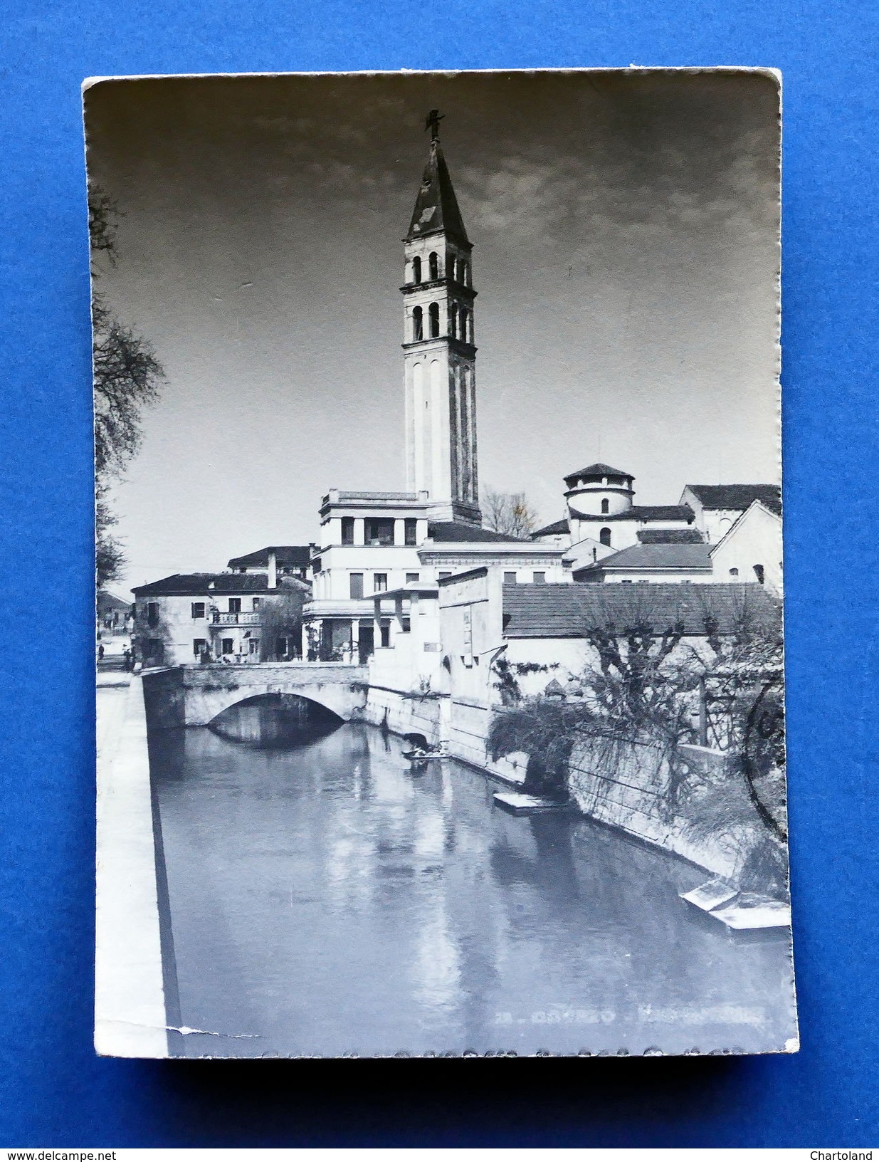 Cartolina Oderzo - Rio Mazzini - 1948 - Treviso