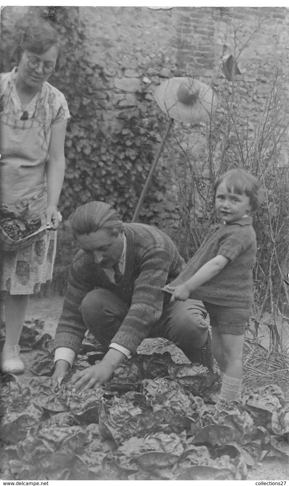 76-NEUFCHATEL-EN-BRAY- LOT DE 8 CARTES PHOTO- SCENES D'UNE FAMILLE  (6)