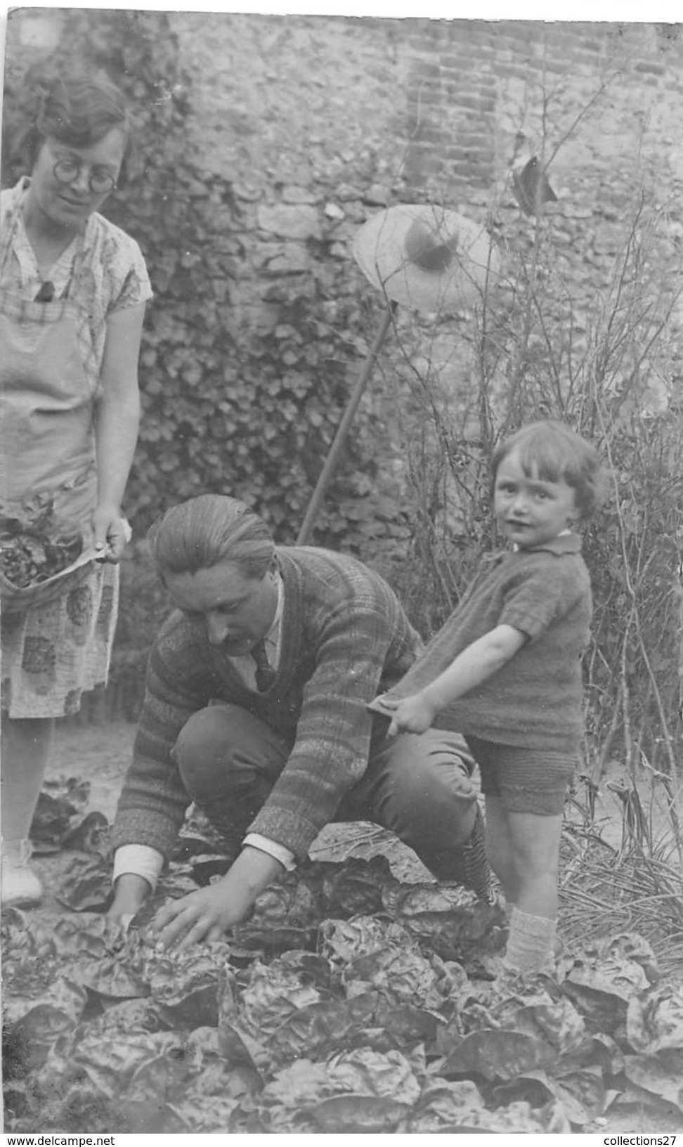 76-NEUFCHATEL-EN-BRAY- LOT DE 9 CARTES PHOTO- SCENES D'UNE FAMILLE  (8)