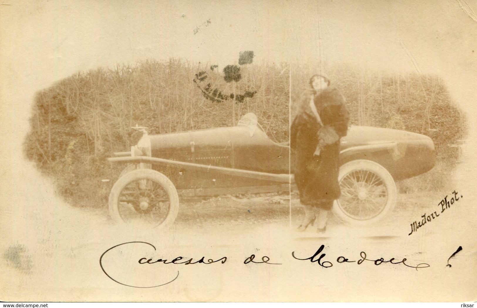 AUTOMOBILE(CARTE PHOTO) - Voitures De Tourisme