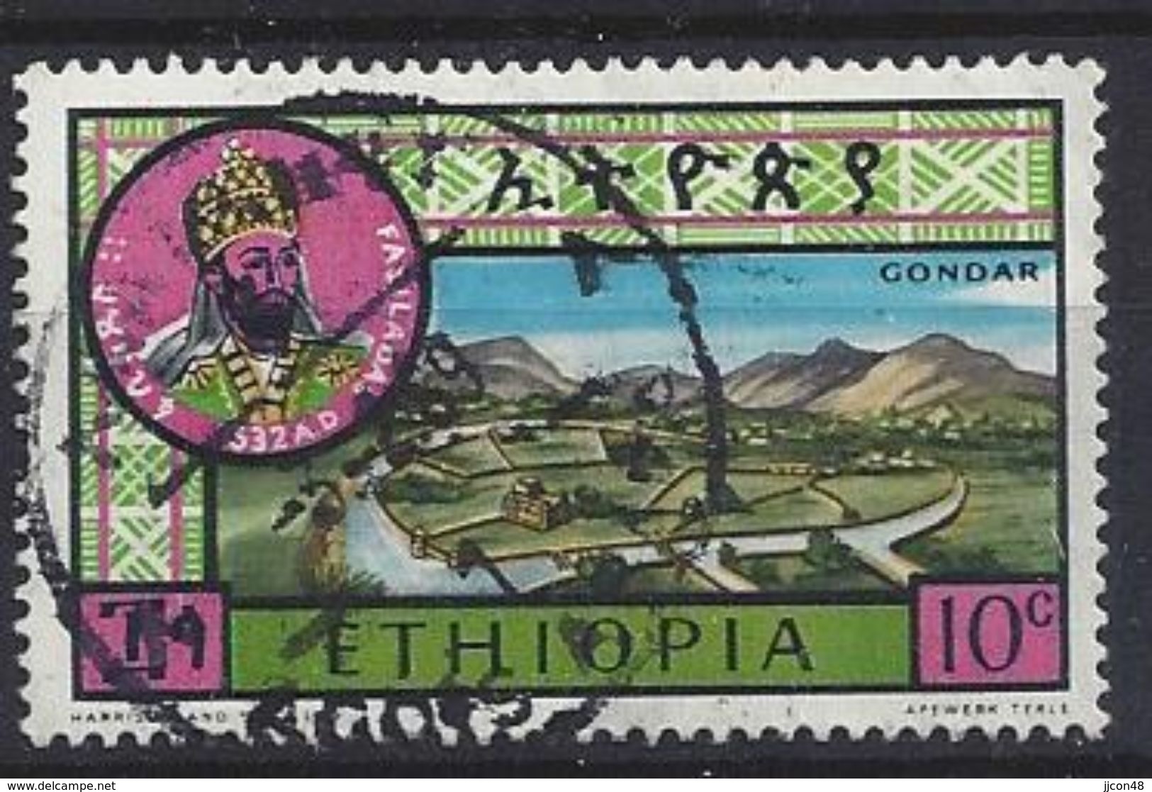 Ethiopia 1964  Ethiopian Rulers  10c (o) - Ethiopia