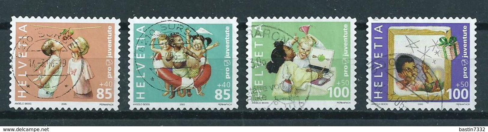 2005 Switzerland Complete Set Pro Juventute Used/gebruikt/oblitere - Gebruikt