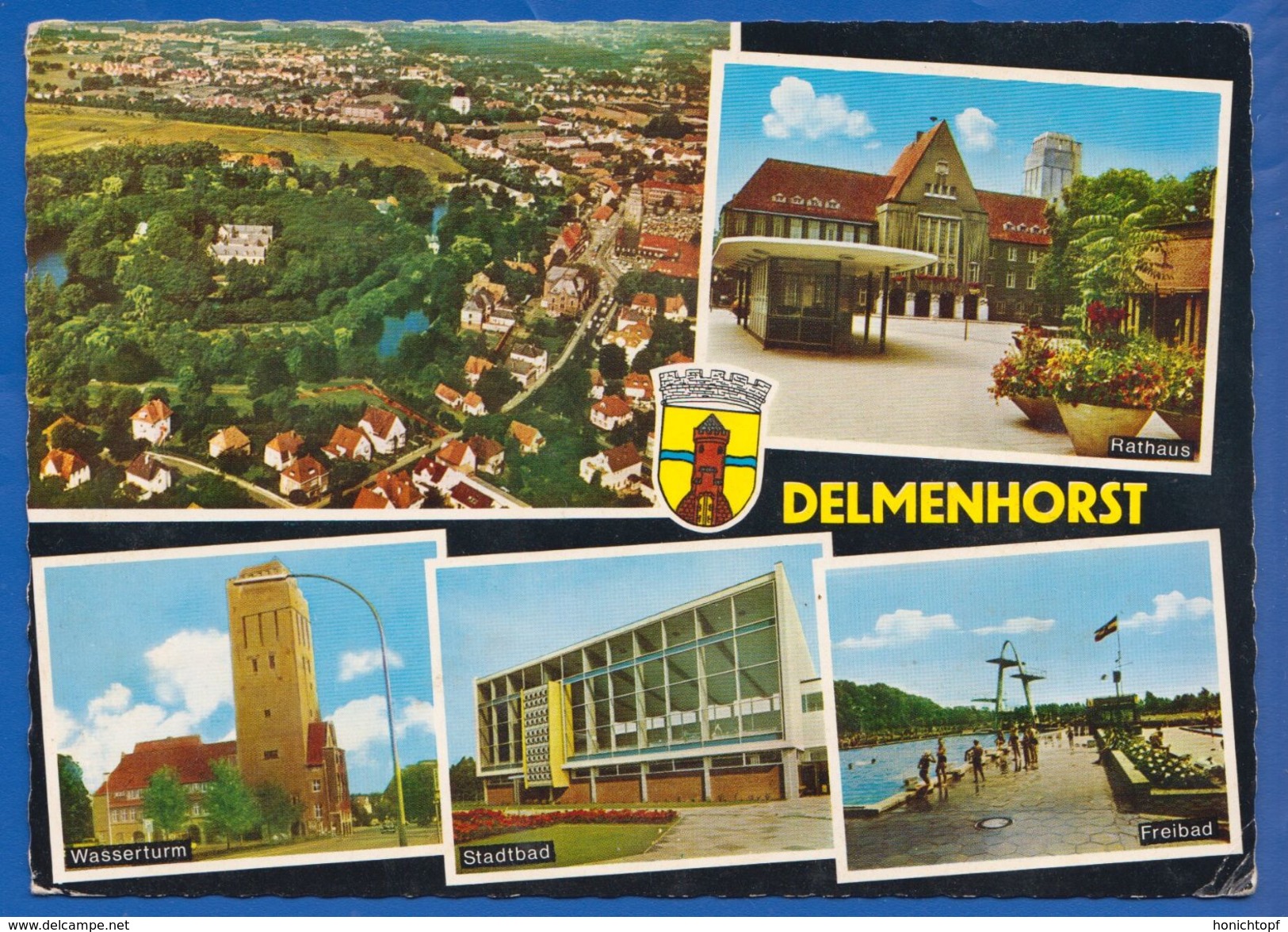 Deutschland; Delmenhorst; Multibildkarte Mit Stadtbad Und Freibad - Delmenhorst