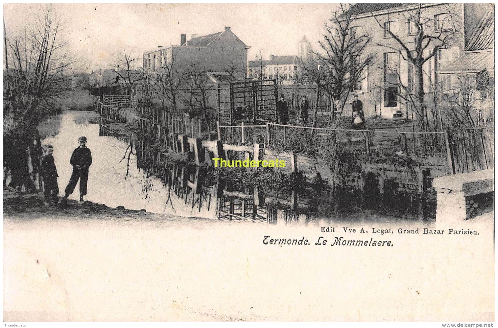 CPA DENDERMONDE TERMONDE LE MOMMELAERE - Dendermonde