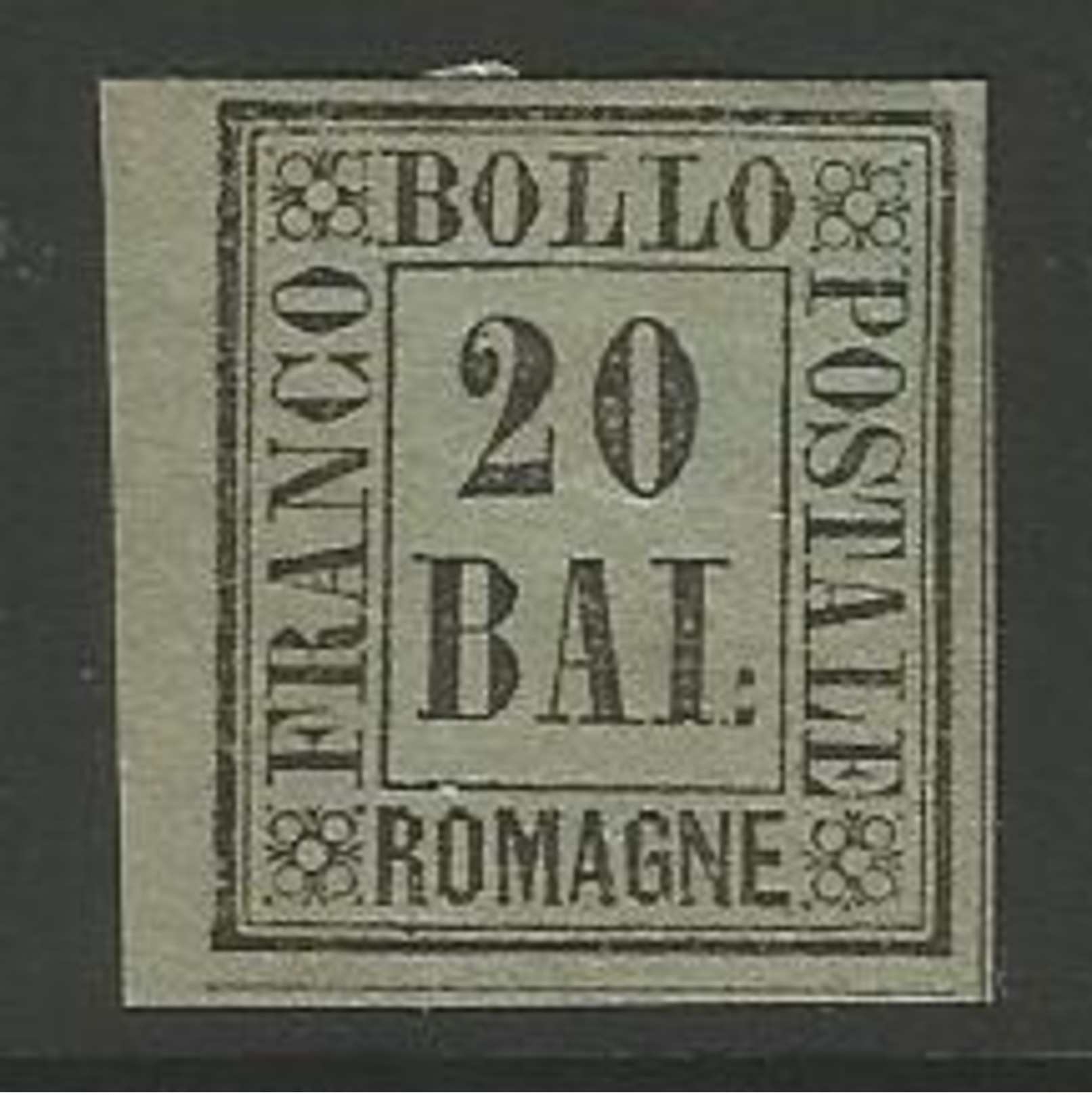 Italien. Ziffernzeichnung / Romagne, Nr. 9* Falz - Romagna