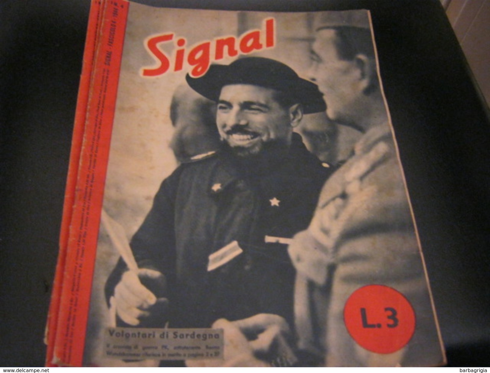 RIVISTA SIGNAL FASCICOLO 4 1944 - Figurines