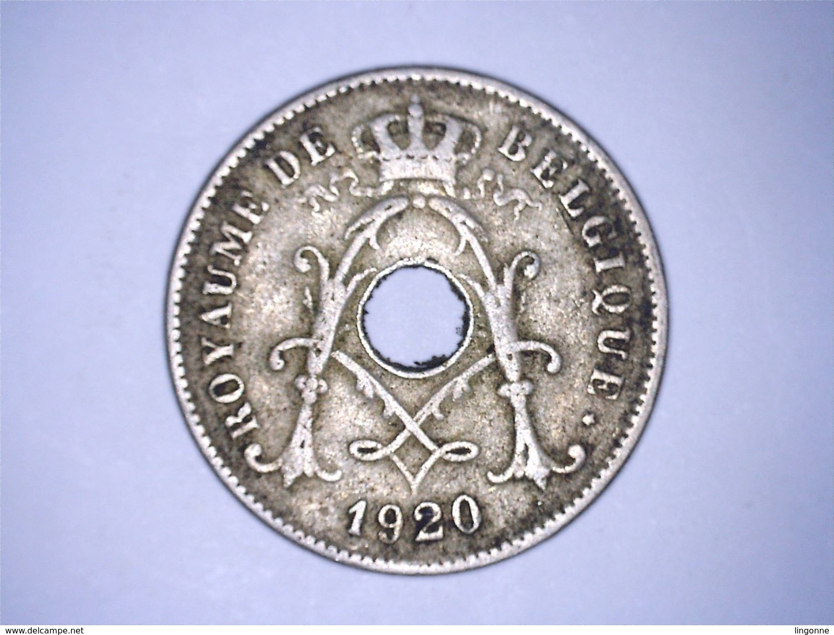 BELGIQUE - 10 CENTIMES 1920 - 10 Centimes