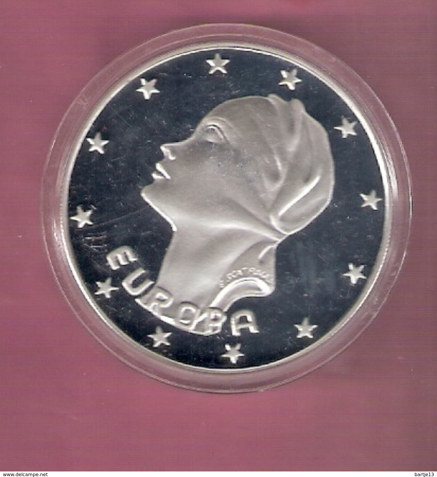 ITALIE ECU 1993  SILVER PROOF SHIP - SCRATCHES ONLY ON CAPSEL; - Sonstige & Ohne Zuordnung