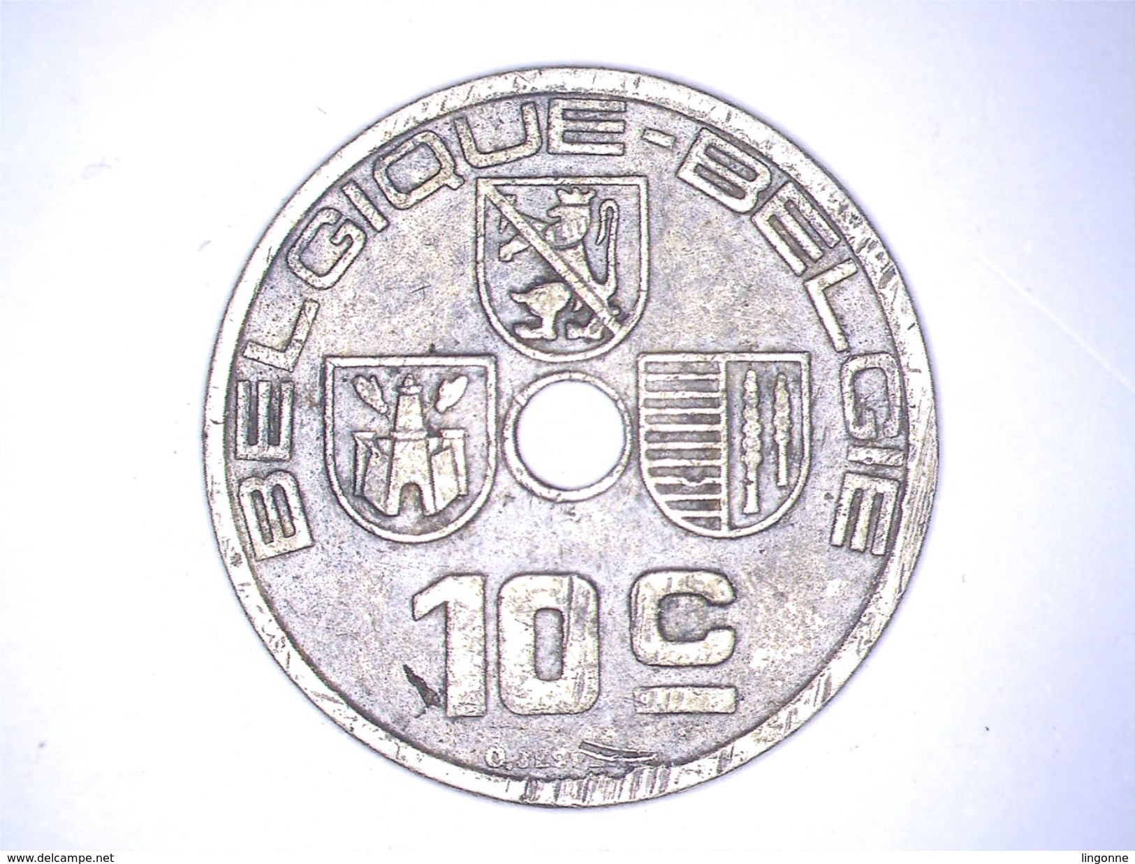 BELGIQUE : 10 CENTIMES 1938 - 10 Cents