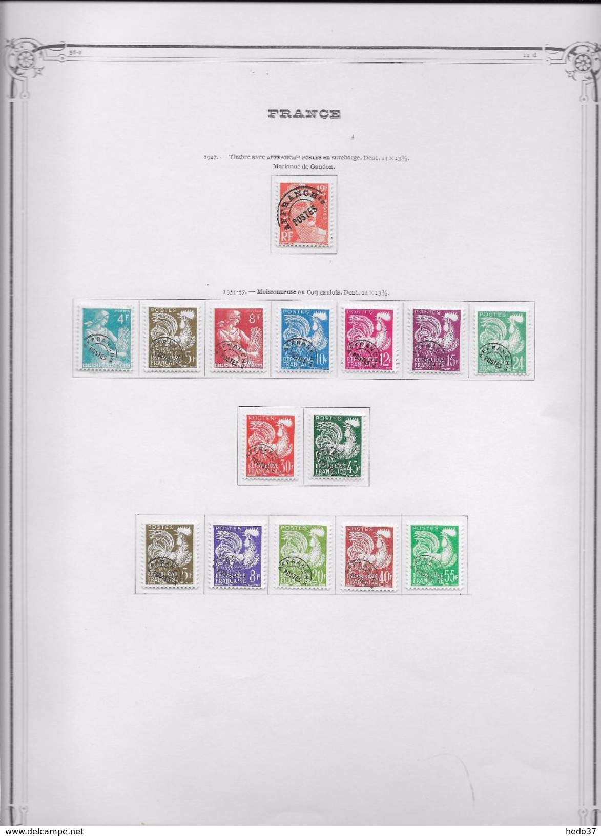 France Préoblitérés - Collection Vendue Page Par Page - Timbres Neufs */(*) B/TB - Altri & Non Classificati