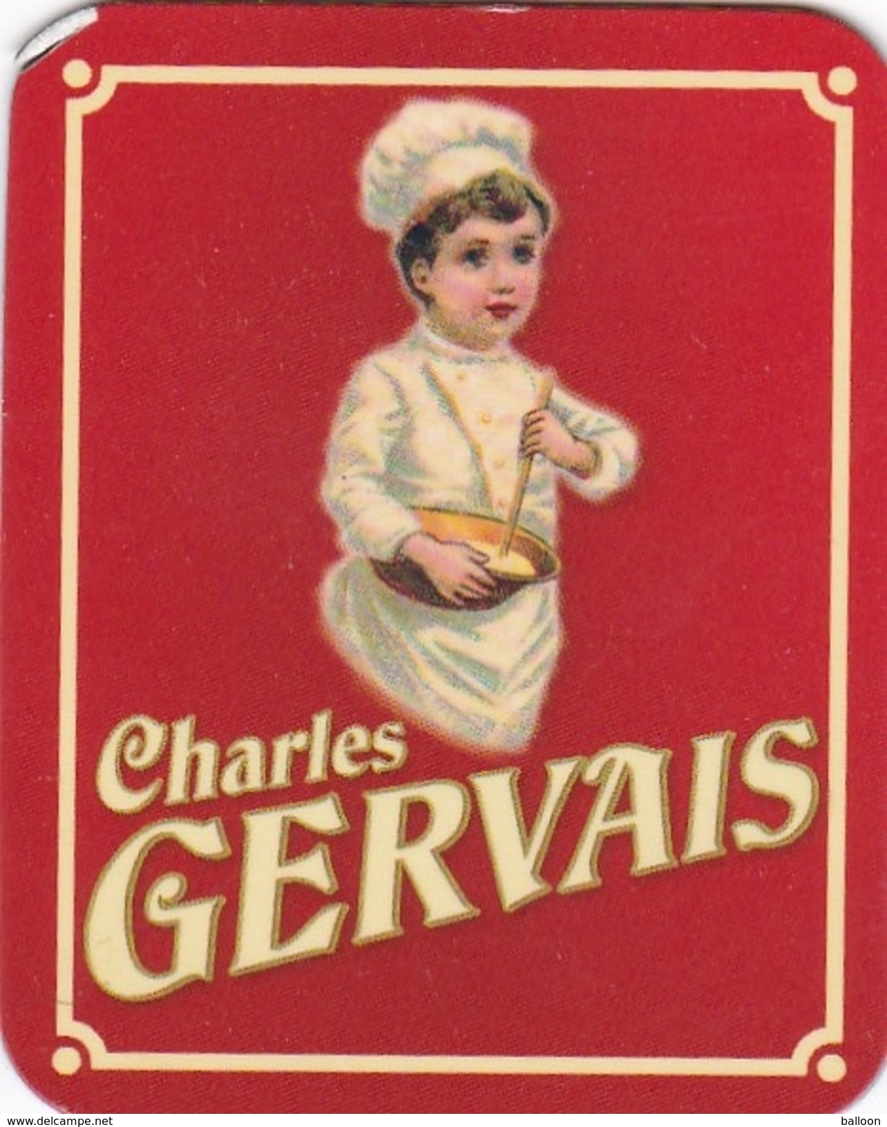 Magnet - Charles GERVAIS - Lot De 4 Différents - Magnets