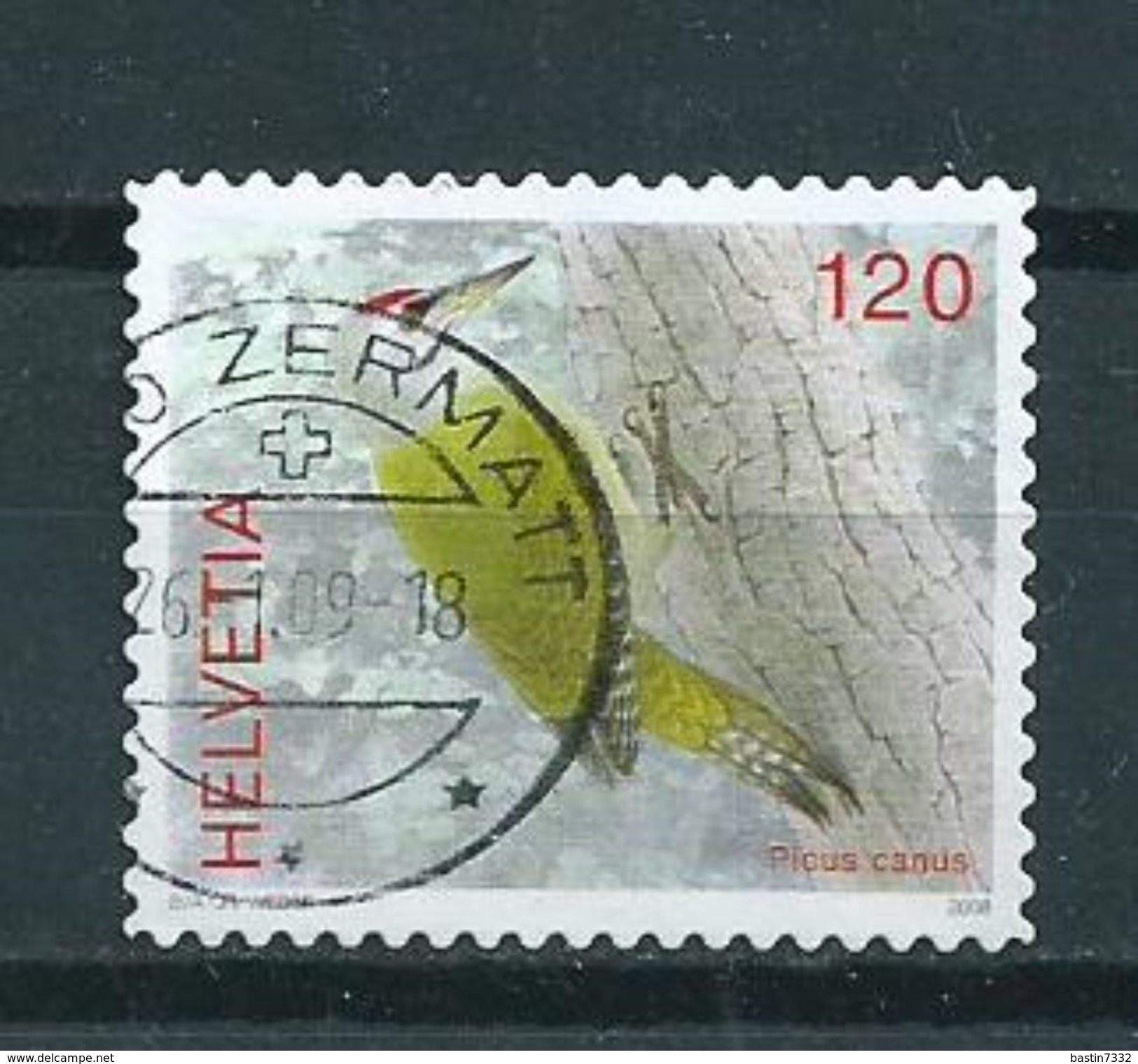 2008 Switzerland Vögel,bird,vogel,oiseaux,specht Used/gebruikt/oblitere - Usati