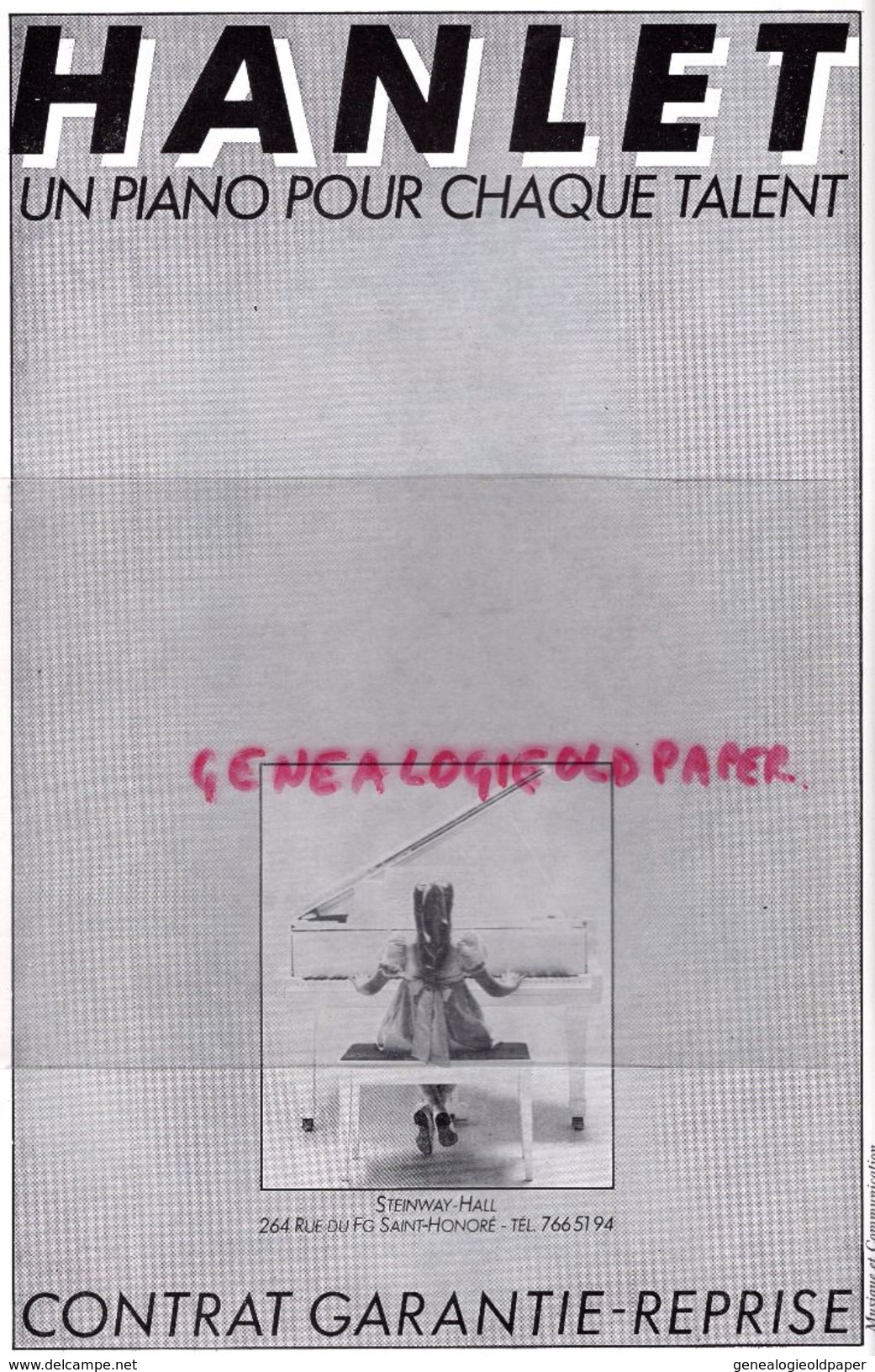 75- PARIS-PROGRAMME CONCERTS PASDELOUP-THEATRE CHAMPS ELYSEES-OISEAU DE FEU-16-1-1983-BRACHA EDEN-ALEXANDER TAMIR-MOZART - Programmi