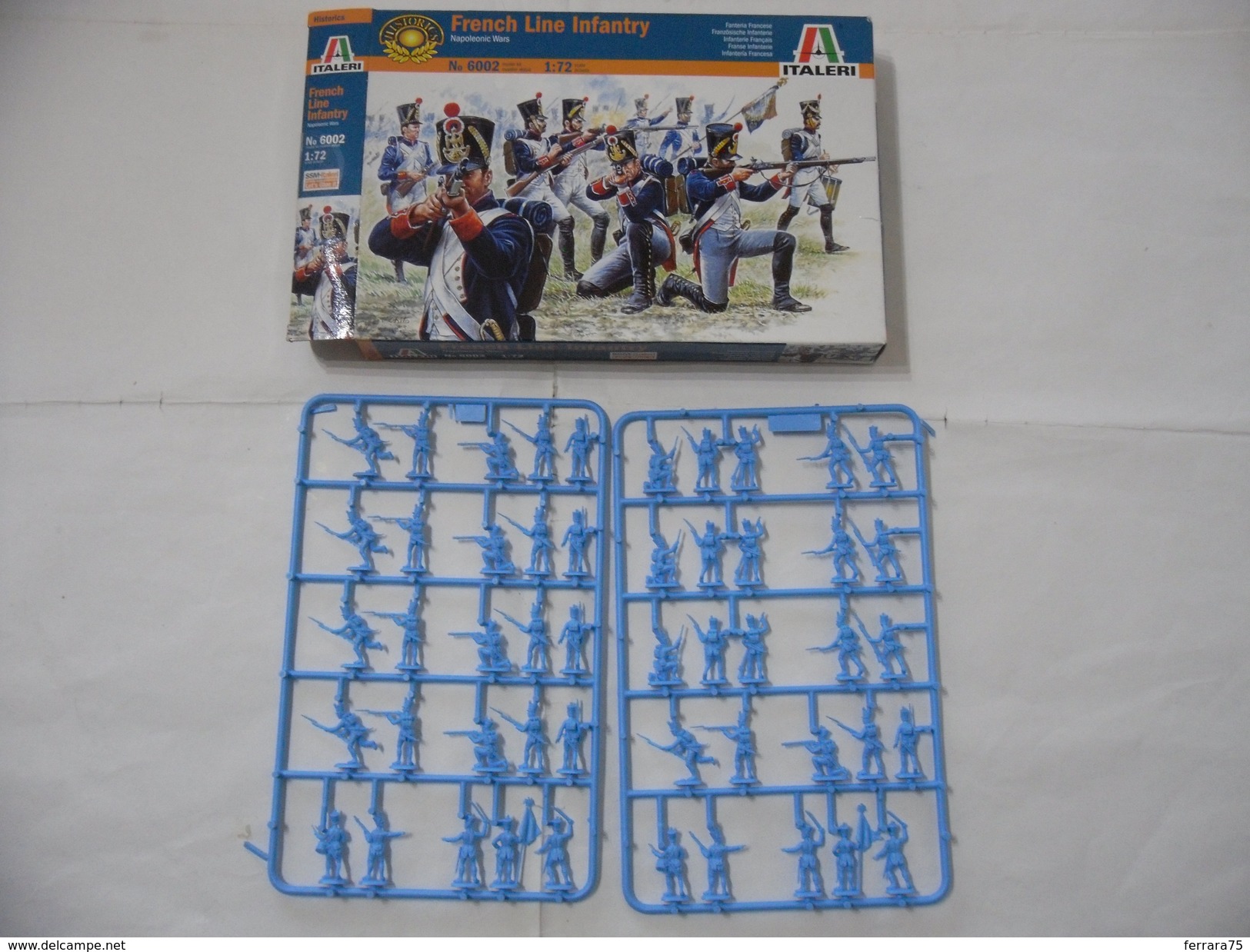 ITALERI FRENCH LINE INFANTRY NAPOLEONIC WARS SCALA 1:72. - Autres & Non Classés