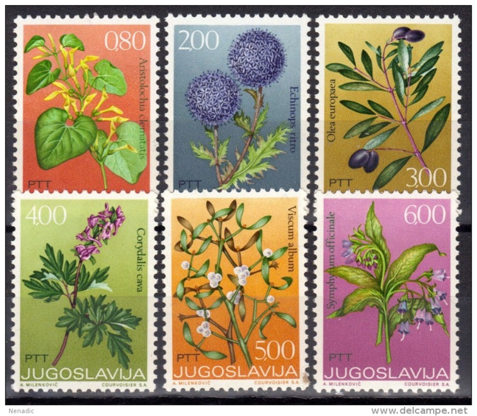 Yugoslavia,Flora 1973.,MNH - Unused Stamps