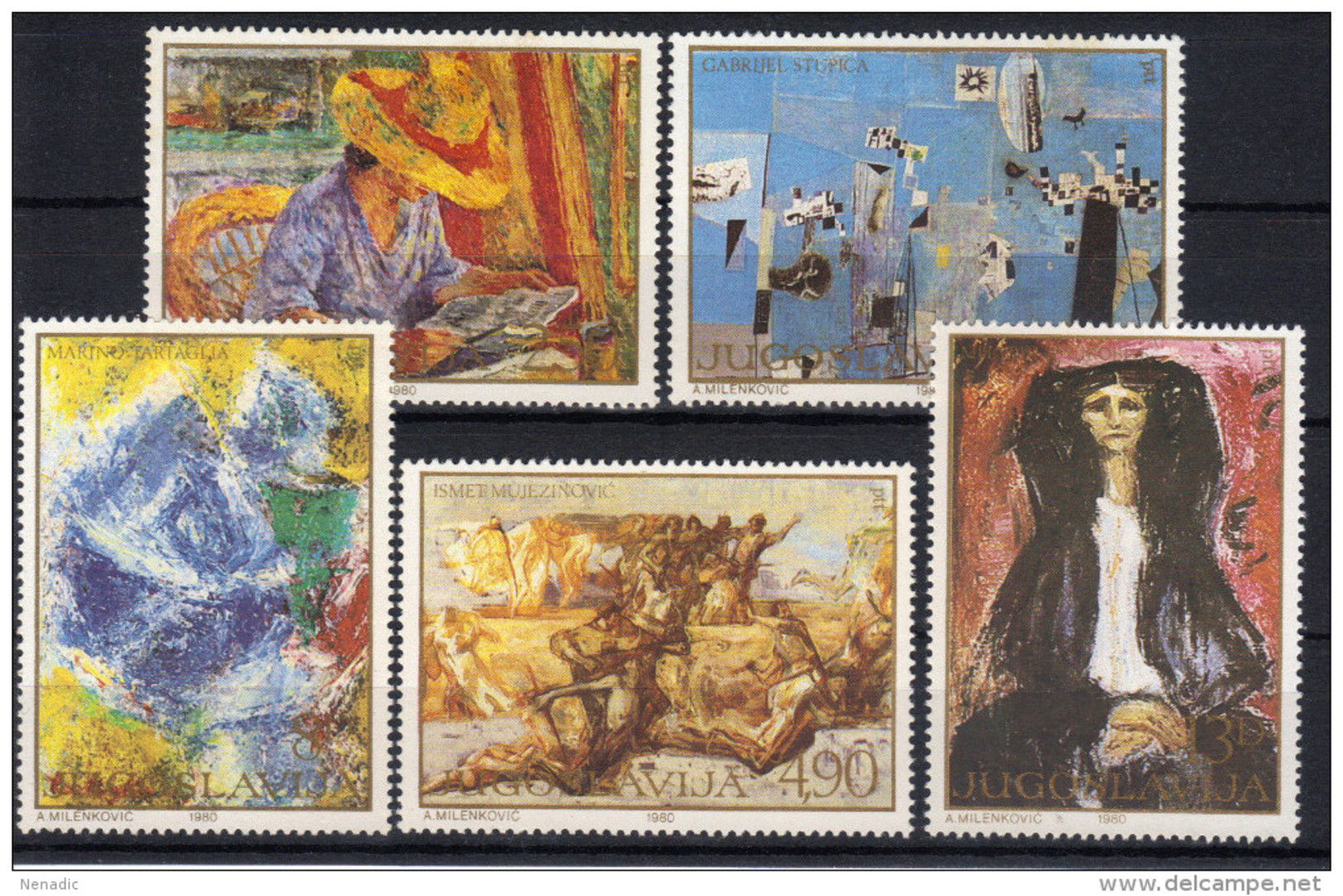 Yugoslavia,Art 1980.,MNH - Unused Stamps