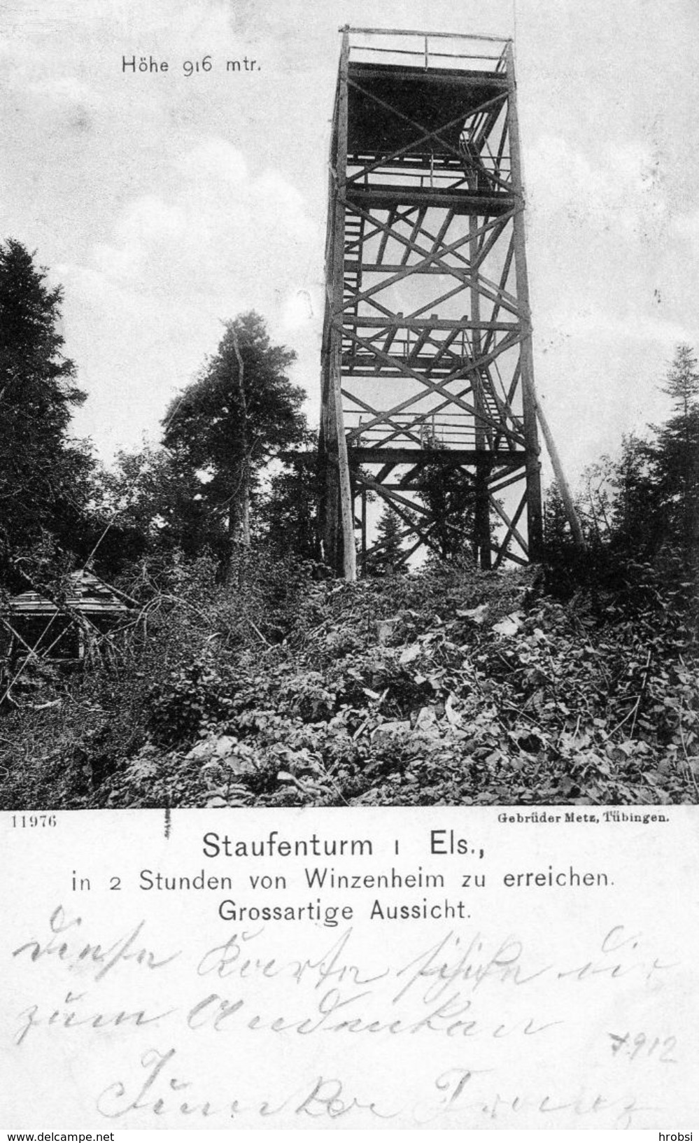 68 Haut-Rhin  Wihr Au Val, Winzenheim Staufenturm, Grossartige Ansicht - Wintzenheim