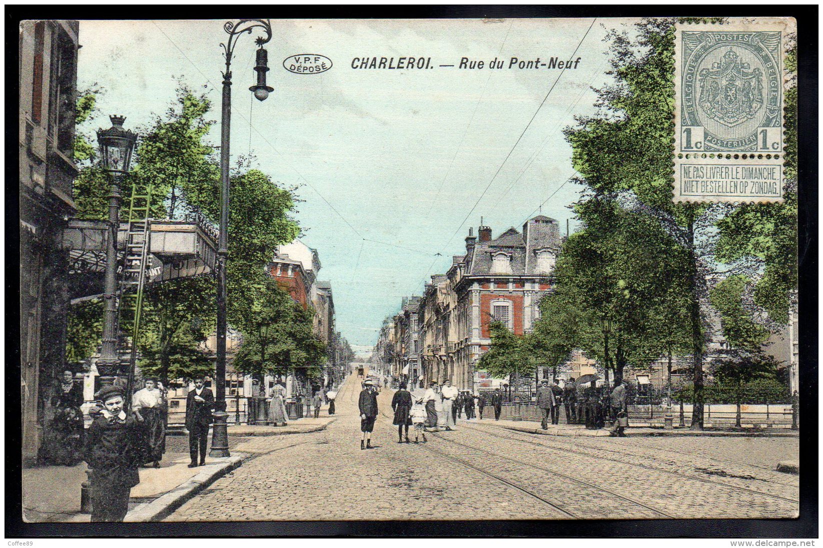 BELGIQUE - CHARLEROI - Rue Du Pont Neuf - Charleroi