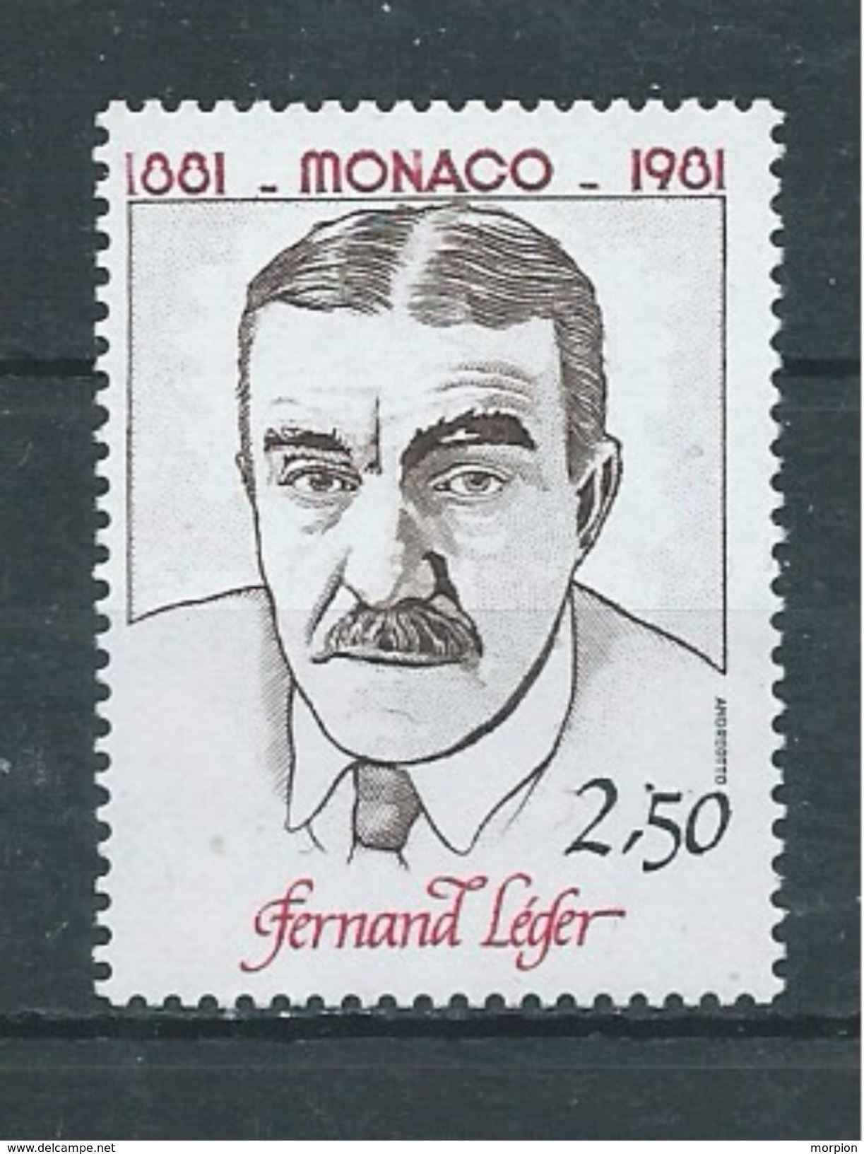 MONACO  Yvert  N°1292  **  FERNAND LEGER - Unused Stamps