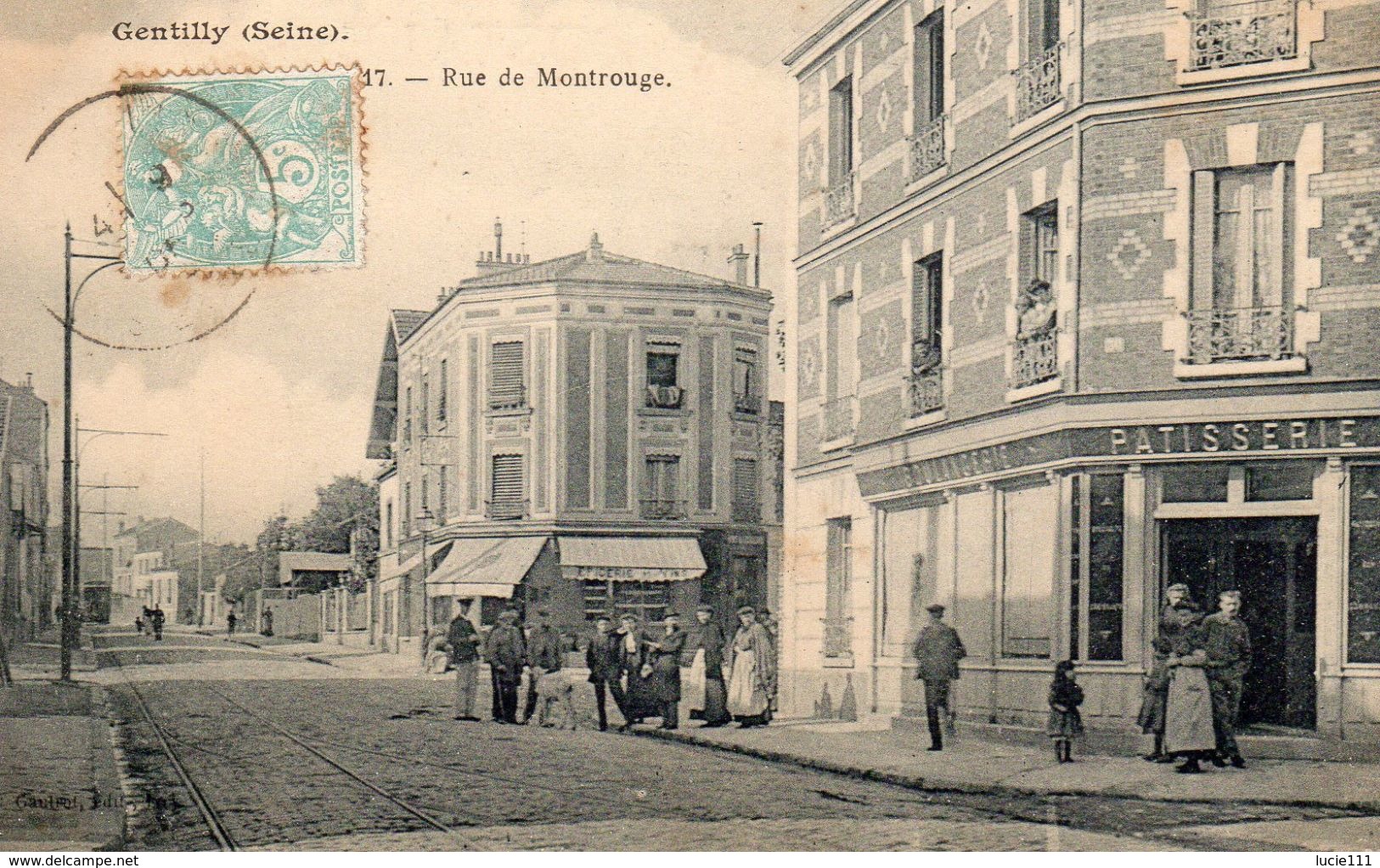 Rue De Montrouge Carte En Bon état - Gentilly