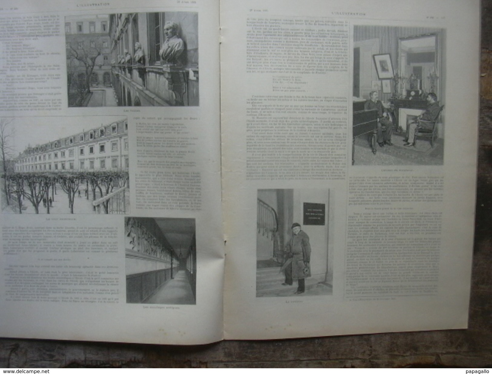 L’ILLUSTRATION 2721 CENTENAIRE DE L’ECOLE NORMALE SUPERIEURE  20 Avril 1895 Complet Avec Sa Couverture - 1850 - 1899