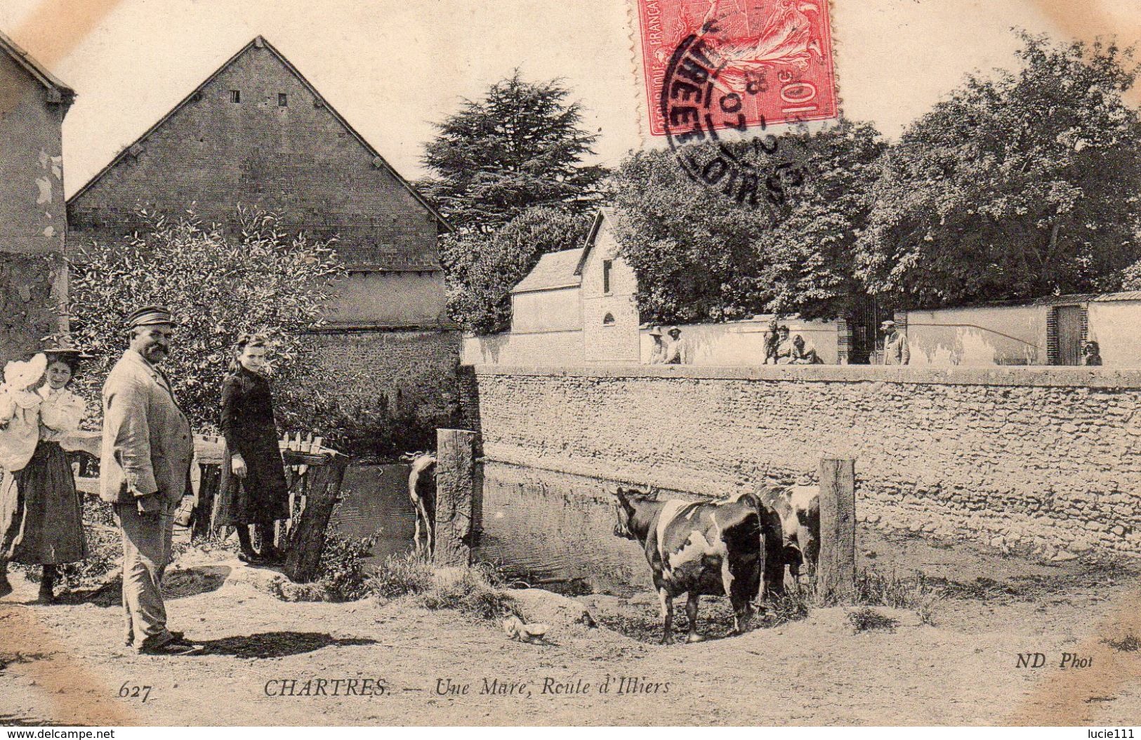 Une Mare Route D'illiers - Chartres