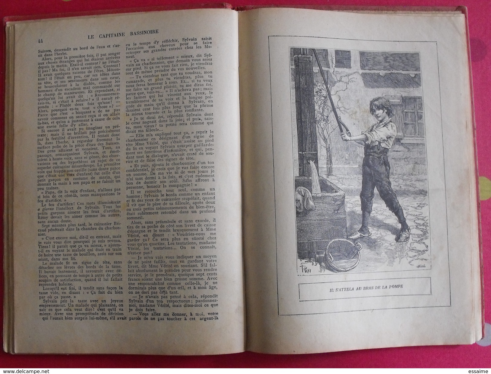 Le Capitaine Bassinoire. Jules Girardin. Bibliothèque De La Jeunesse. Hachette 1922 - Autres & Non Classés