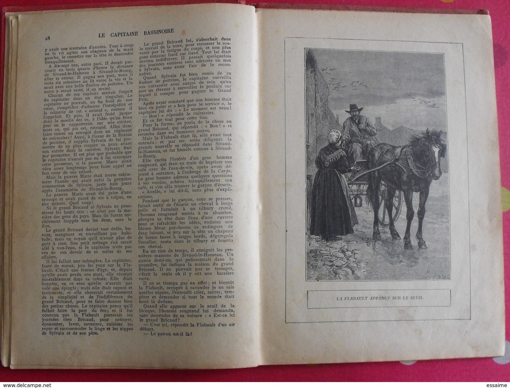 Le capitaine Bassinoire. Jules Girardin. bibliothèque de la jeunesse. Hachette 1922