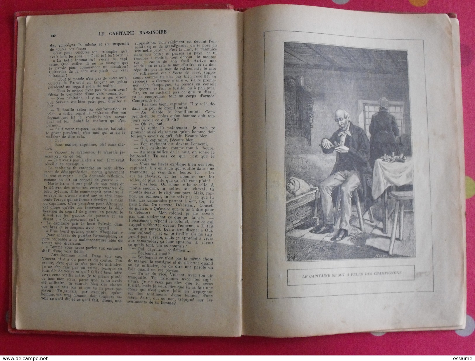 Le capitaine Bassinoire. Jules Girardin. bibliothèque de la jeunesse. Hachette 1922