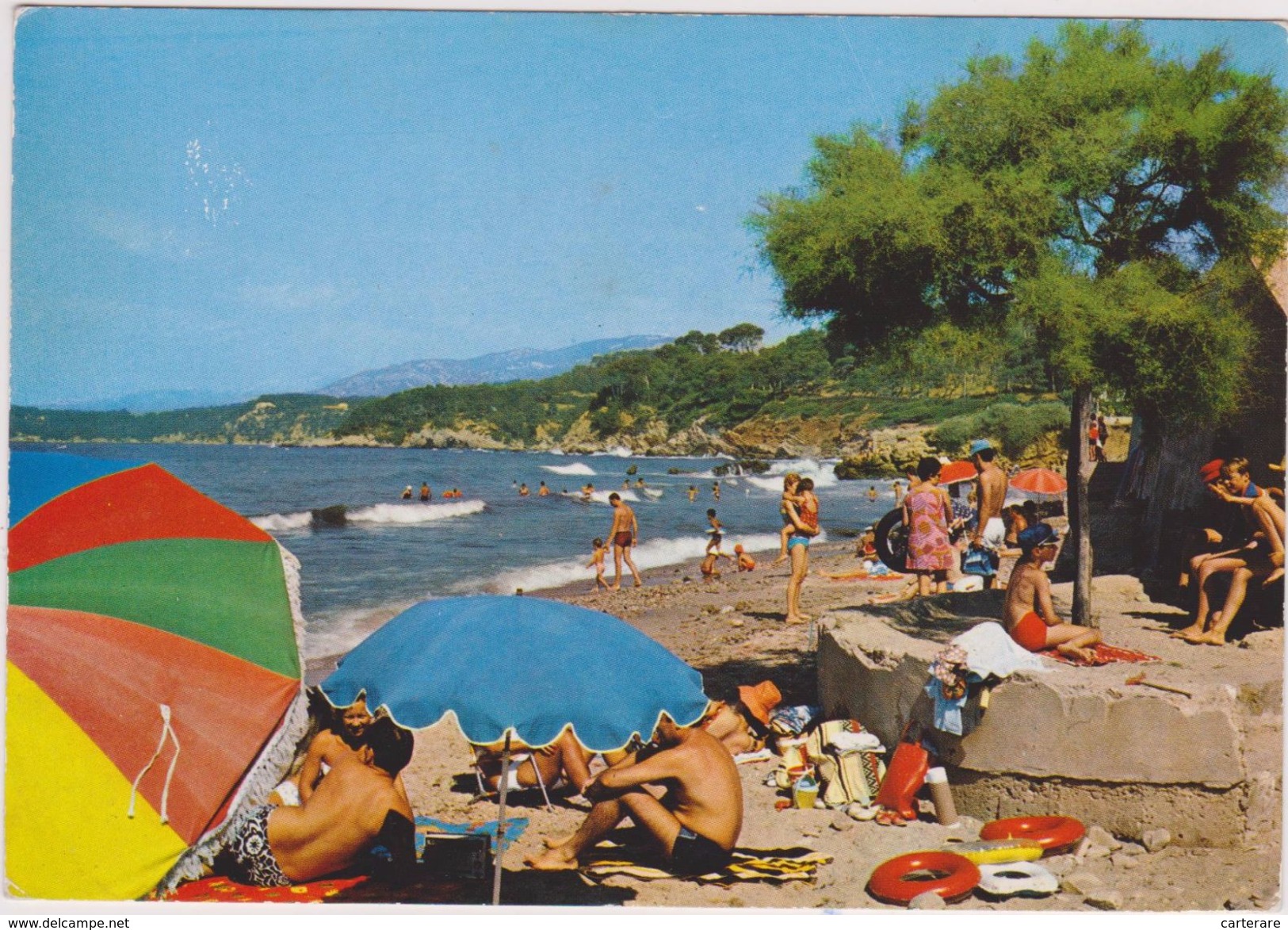 83,VAR,LE PRADET,PLAGE,VUE ANIMEE - Le Pradet