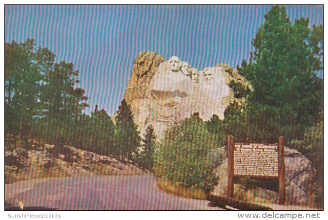 South Dakota Mount Rushmore National Monument - Mount Rushmore