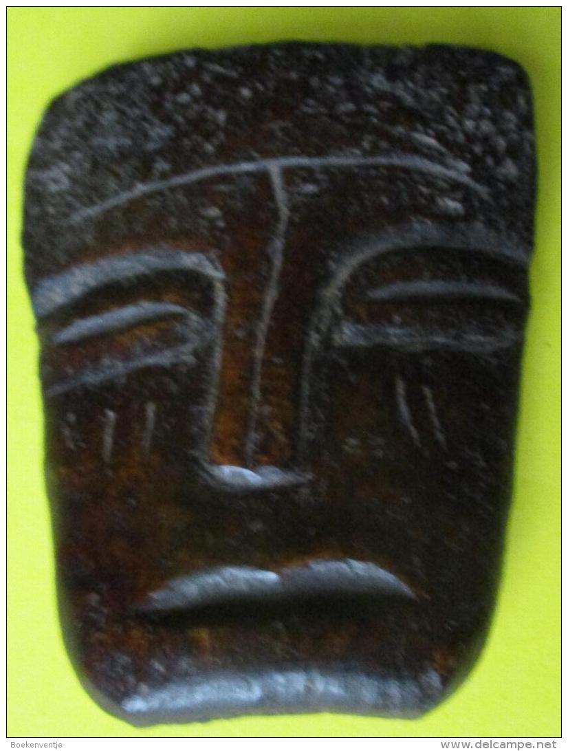 Lega - Originele Amulet/Talisman In Been Mogelijk Ivoor - Art Africain