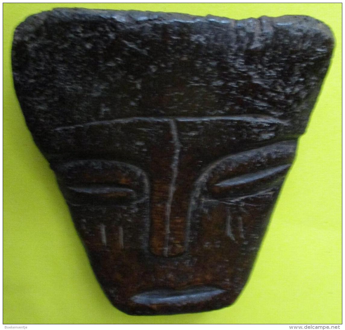 Lega - Originele Amulet/Talisman In Been Mogelijk Ivoor - Art Africain