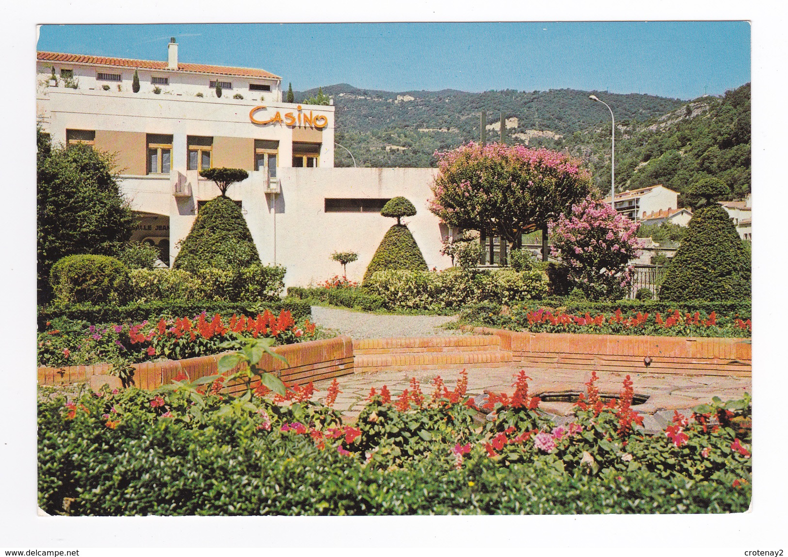 66 Amélie Les Bains Vers Céret Le Jardin Public Et Le Casino En 1985 - Ceret