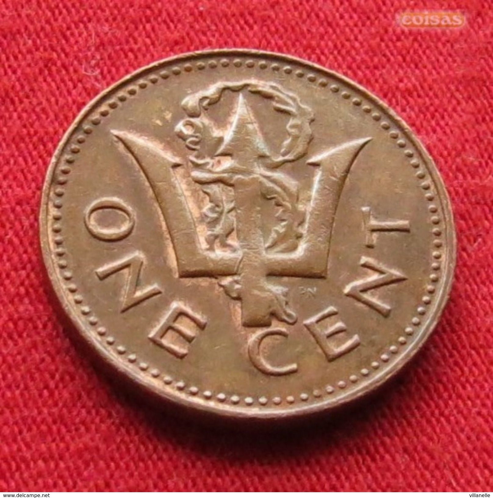 Barbados 1 Cent 1979 KM# 10 Barbade Barbades - Barbades