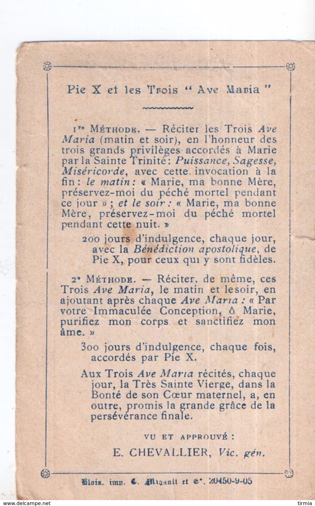 SA SAinteté PieX - La Bénédiction Apostolique - Religion & Esotérisme