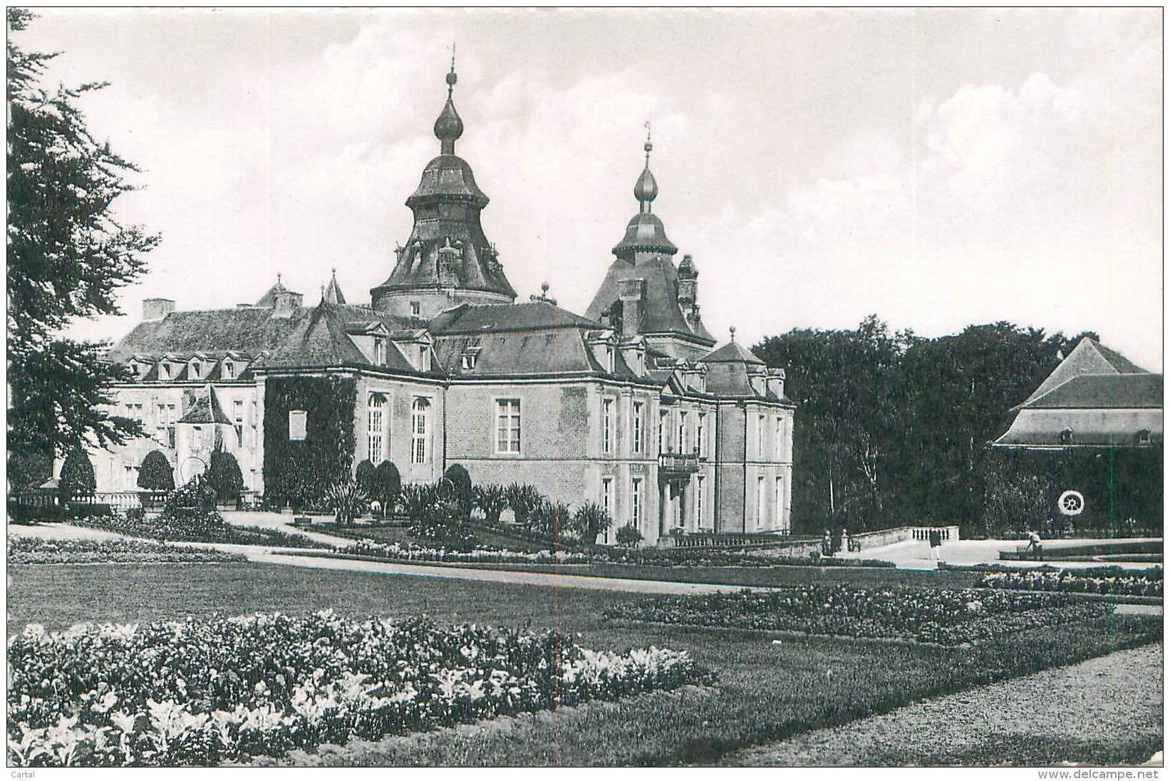 Château De MODAVE - Vue Perspective - Façade Principale - Modave