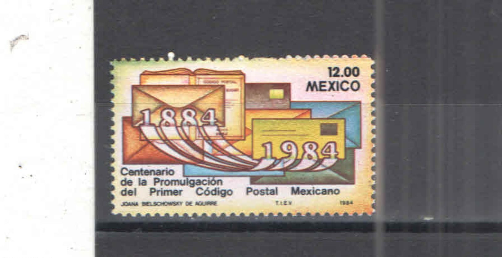 Messico PO 1984 Codice Postale Scott.1344+ See Scans Nuovi - Messico